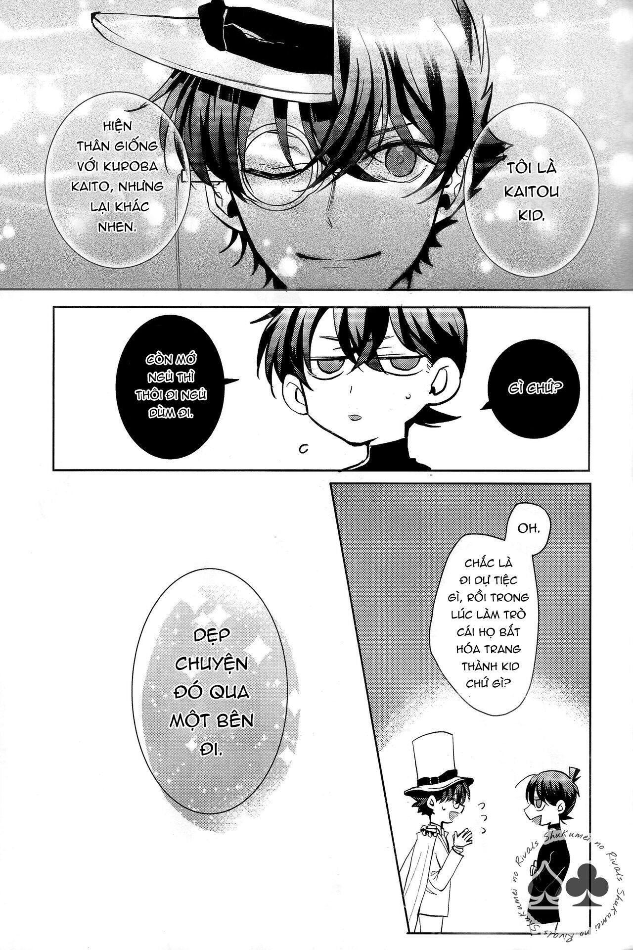 DJ Detective Conan Chapter 4 KidxShinichi - Trang 2