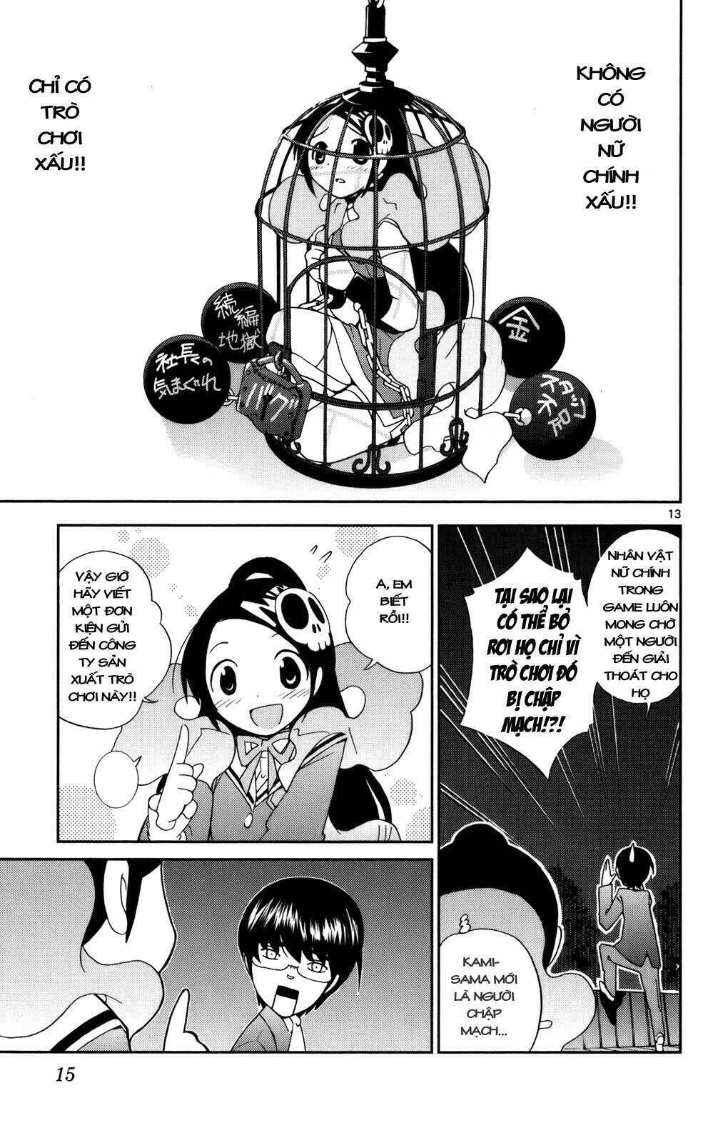 The World God Only Knows - Kami nomi zo Shiru Sekai Chapter 17 - Trang 2