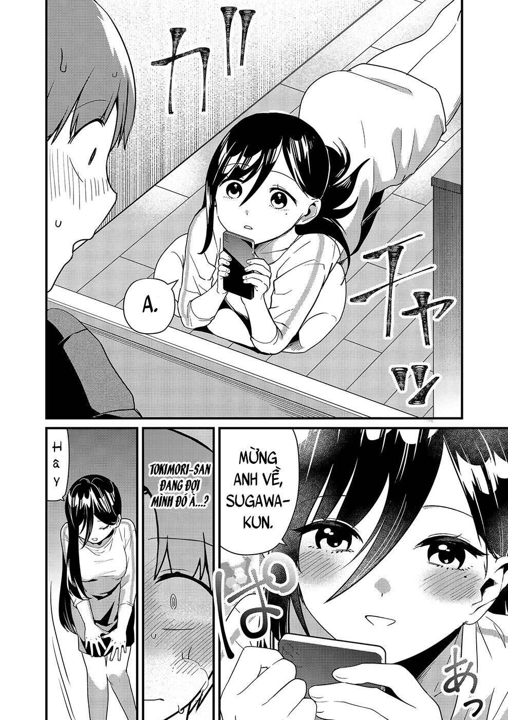 tokimori-san chẳng chút phòng bị!! chapter 16: haruto và tokimori-san - Next chapter 17