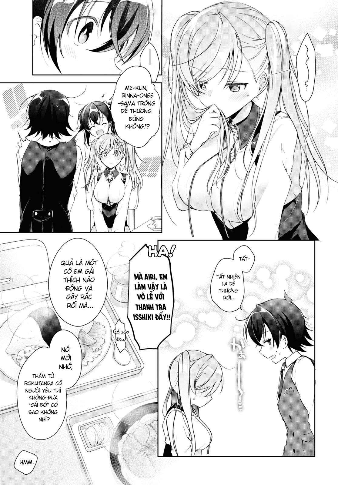 Isshiki-san muốn biết yêu là gì Chapter 9 - Trang 2