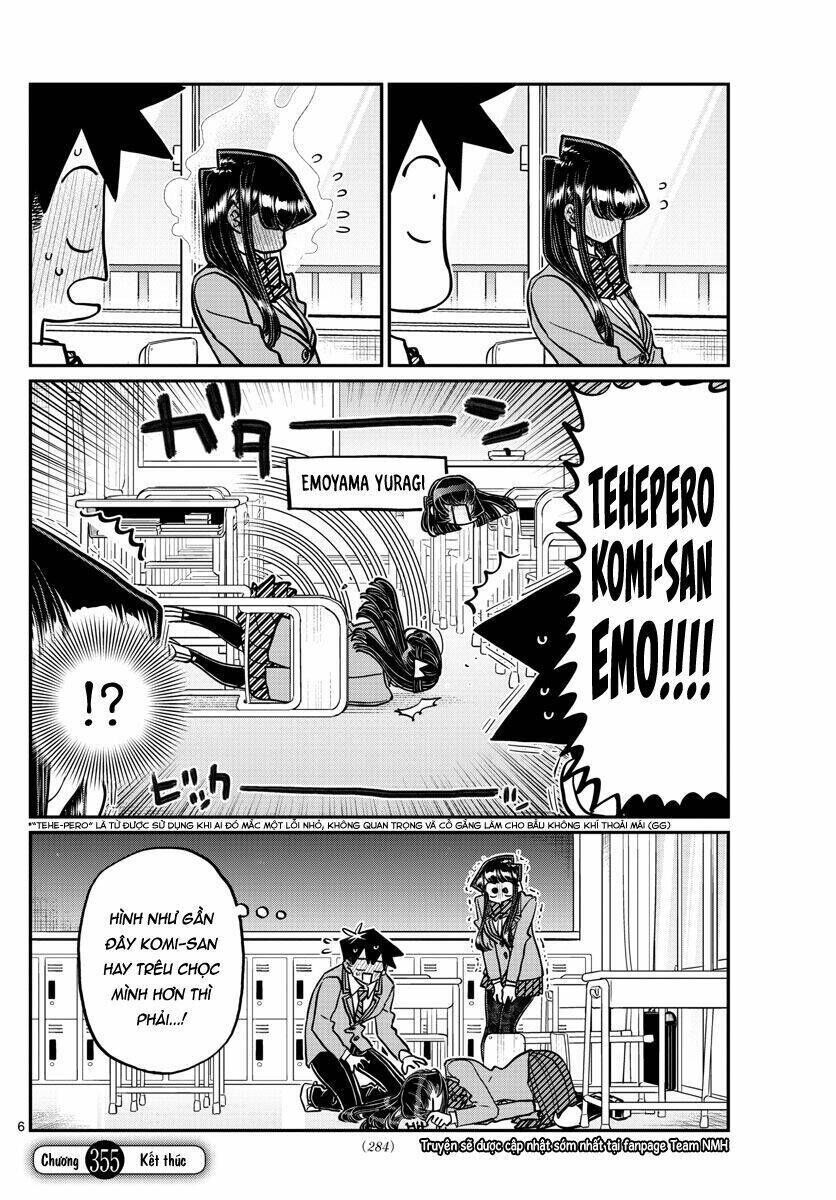 komi không thể giao tiếp chapter 355 - Trang 1