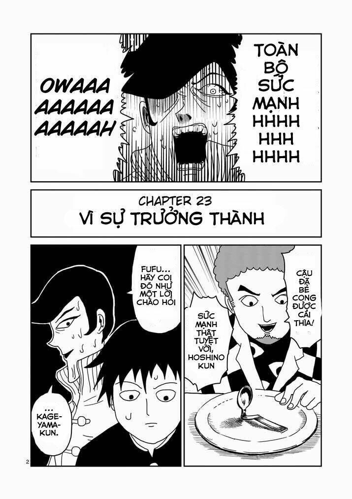 mob psycho 100 chapter 23 - Trang 2