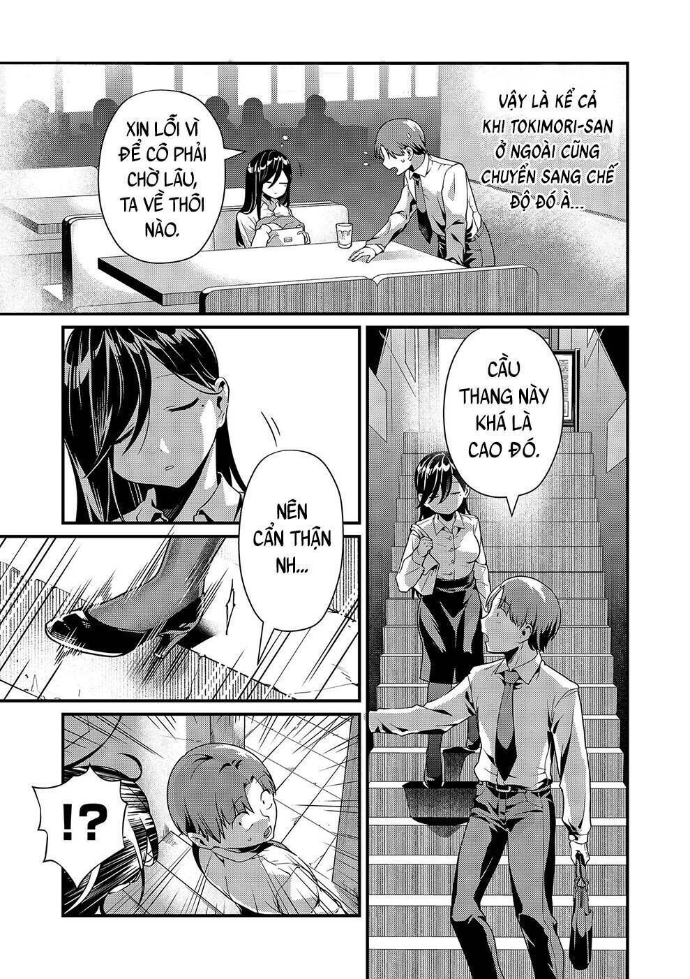 tokimori-san chẳng chút phòng bị!! chapter 6: cuộc hẹn với tokimori-san - Next chapter 7: mối quan hệ với tokimori-san