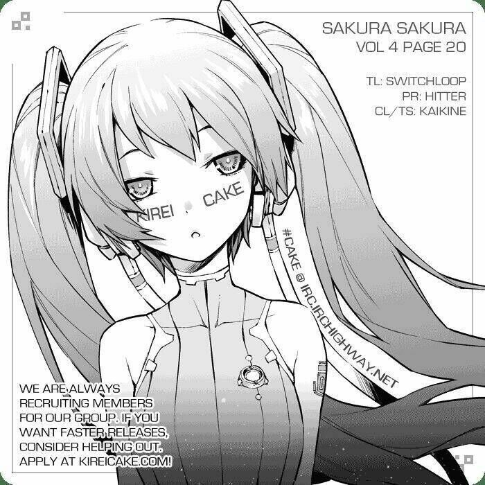 Sakura Sakura (Morishige) Chapter 20 - Trang 2