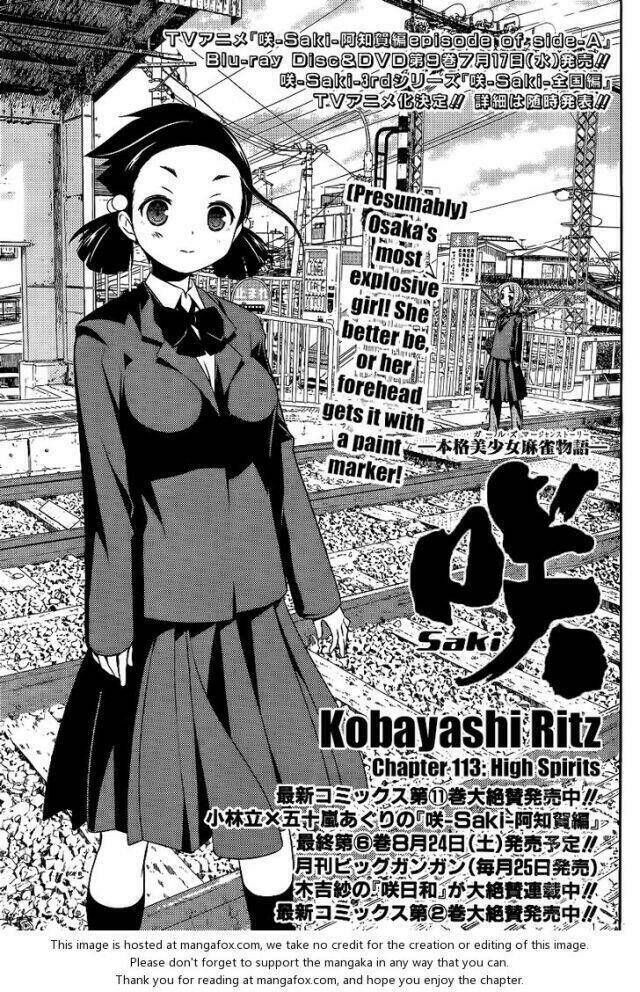 saki chapter 113 - Trang 1