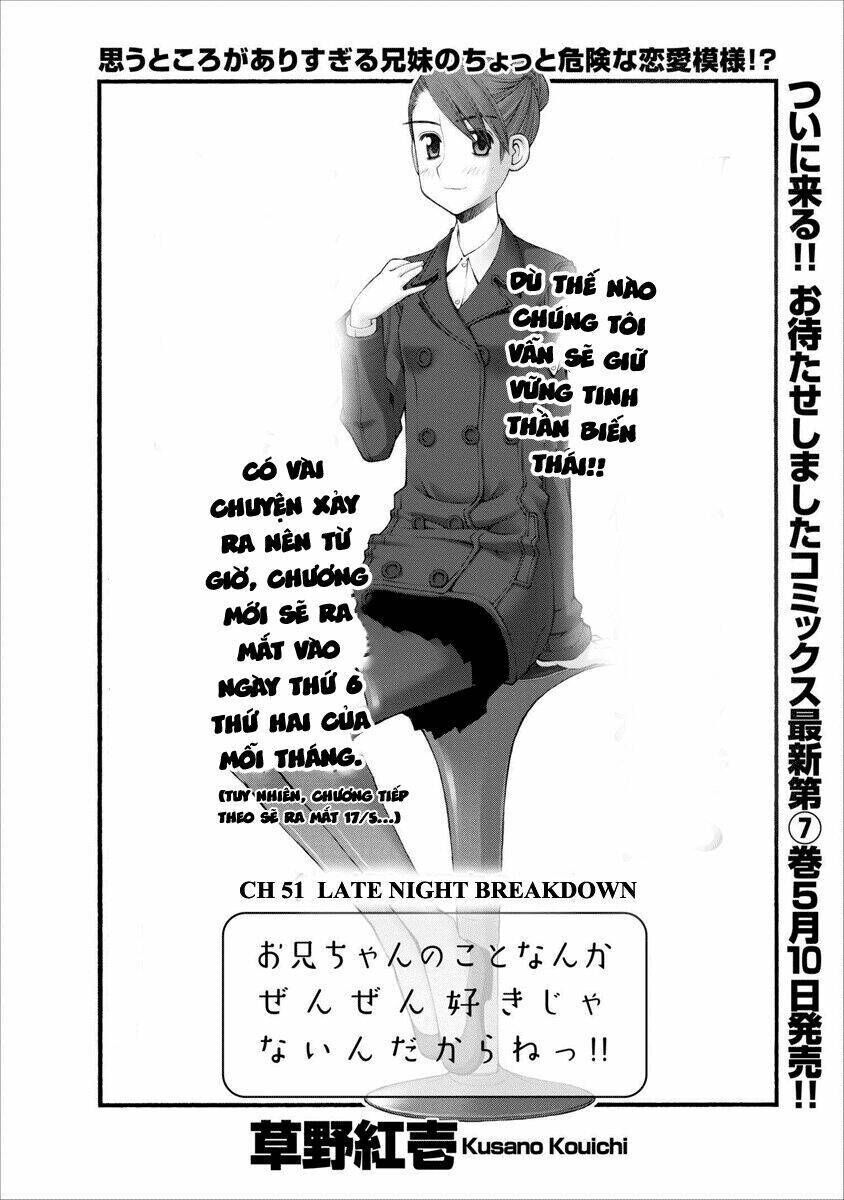 Oniichan No Koto Nanka Zenzen Suki Ja Nai N Da Kara Ne!! Chapter 51 - Trang 2