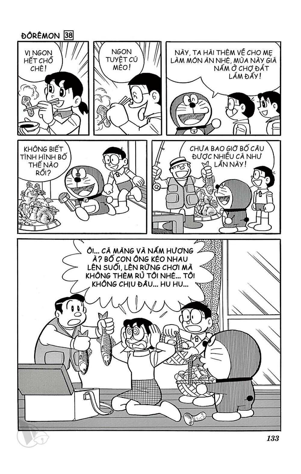 doraemon chapter 688: bay bổng bằng... cần câu! - Trang 2