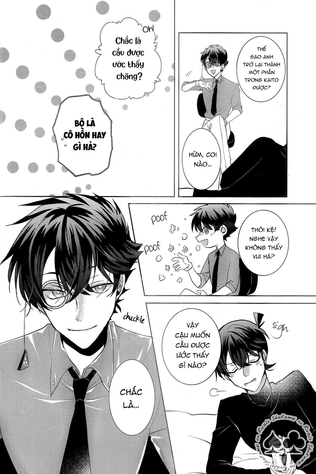 DJ Detective Conan Chapter 4 KidxShinichi - Trang 2