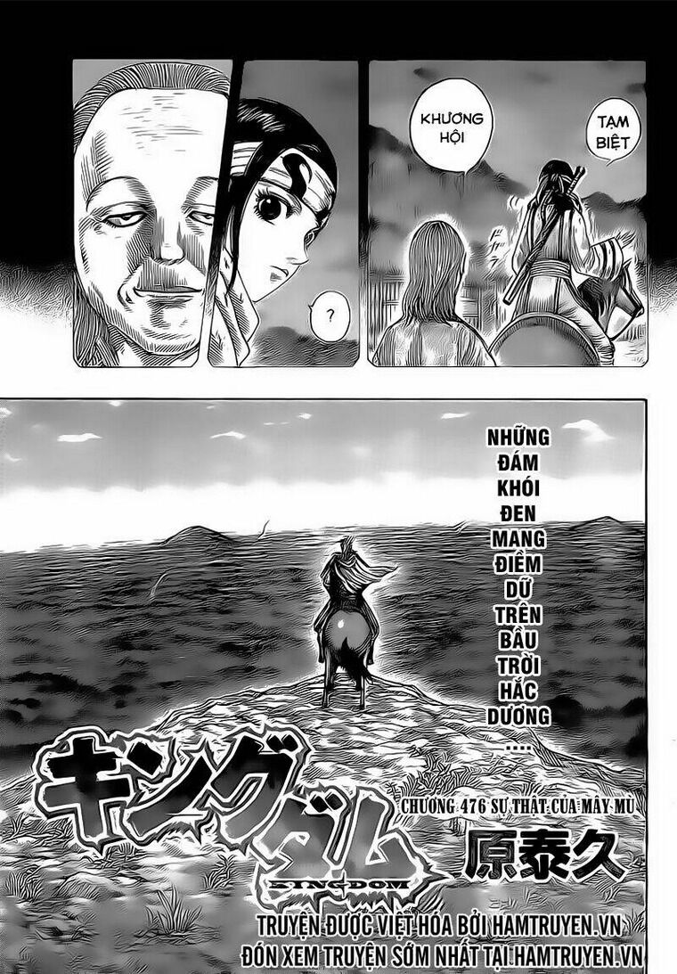 kingdom - vương giả thiên hạ chapter 476 - Next chapter 477