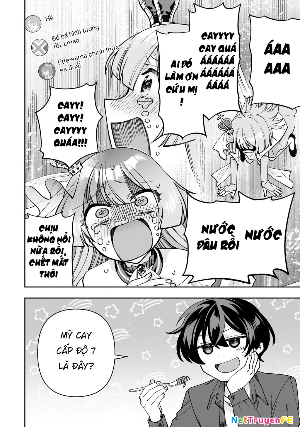 Net no "Oshi" to Real no "Oshi" ga Tonari ni Hikkoshite Kita Chapter 1 - Trang 2