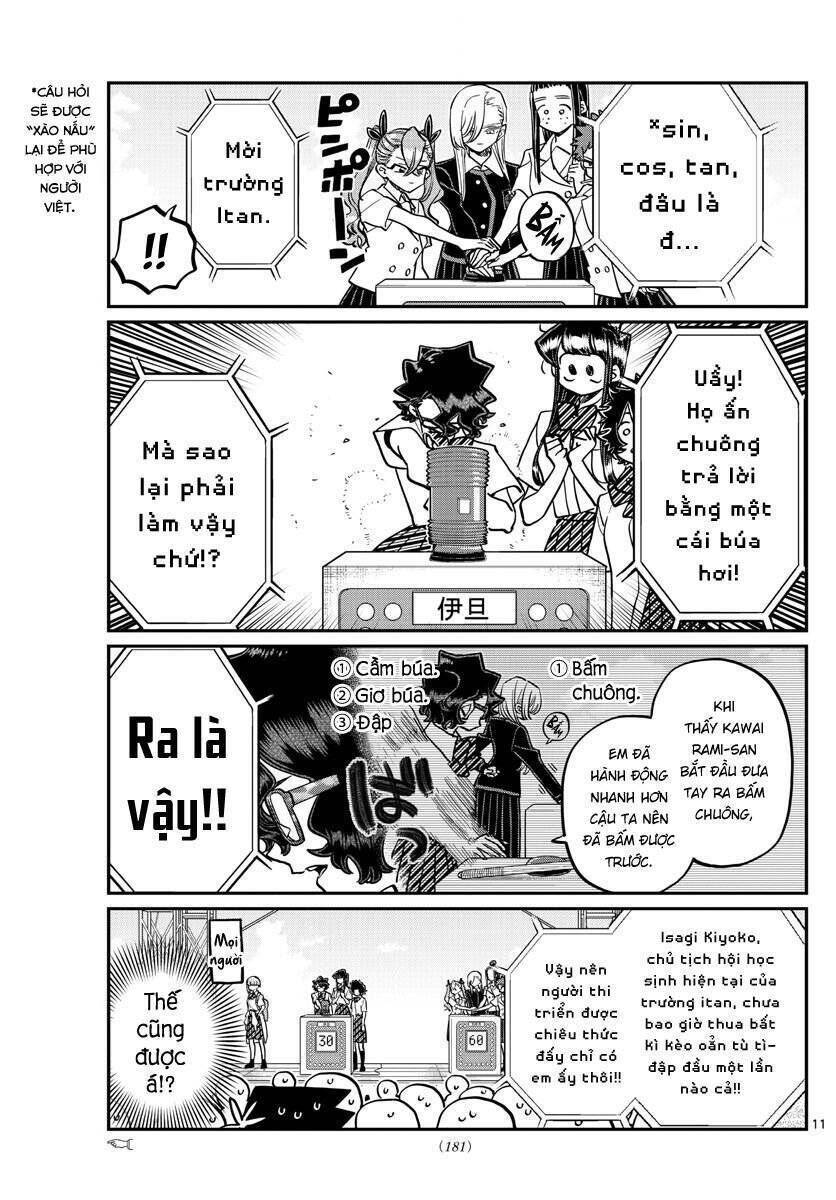 komi không thể giao tiếp chapter 387 - Trang 1