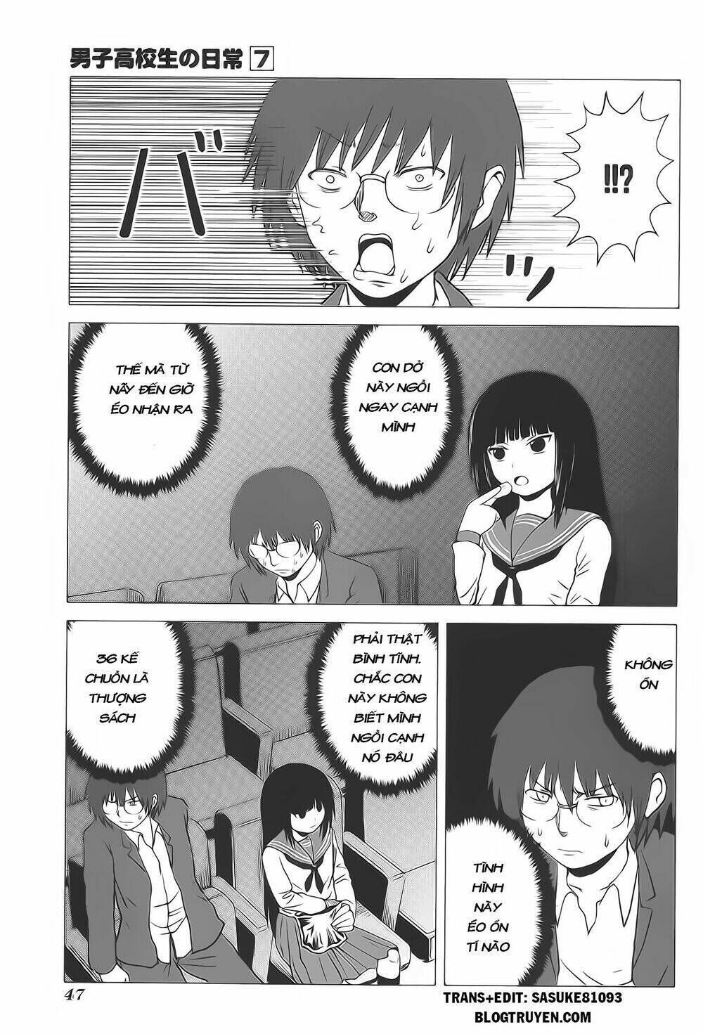 danshi koukousei no nichijou chương 100 - Trang 2