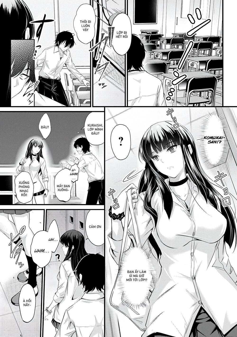 trùm trốn học komukai-san không chịu tha cho tôi chapter 1 - Trang 2