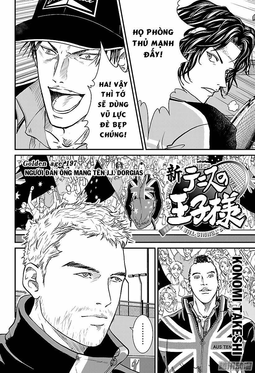 new prince of tennis chapter 197 - Trang 2