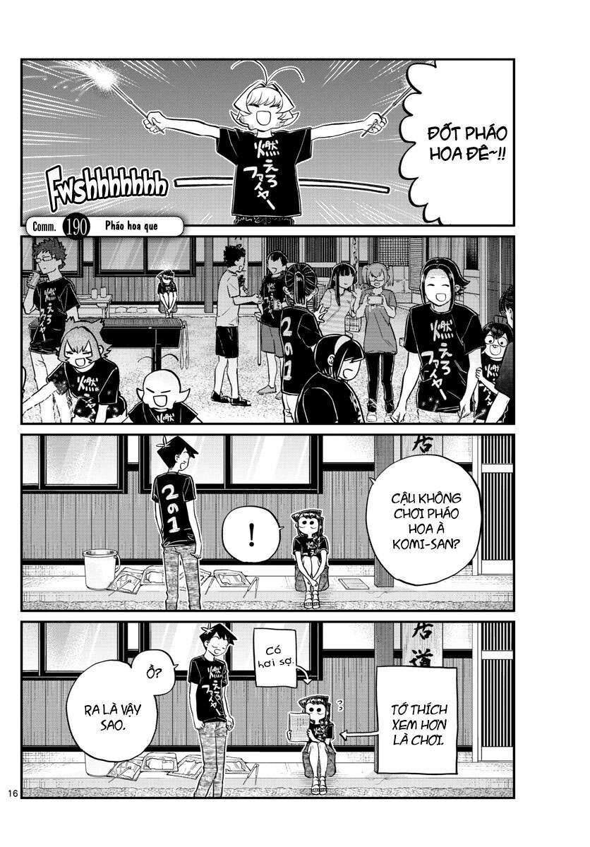 komi-san wa komyushou desu chapter 190 - Trang 1