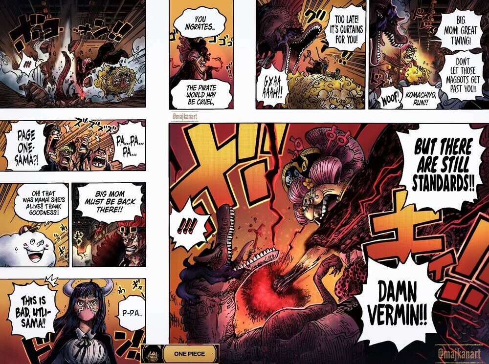 One Piece Chapter 1011 - Trang 2