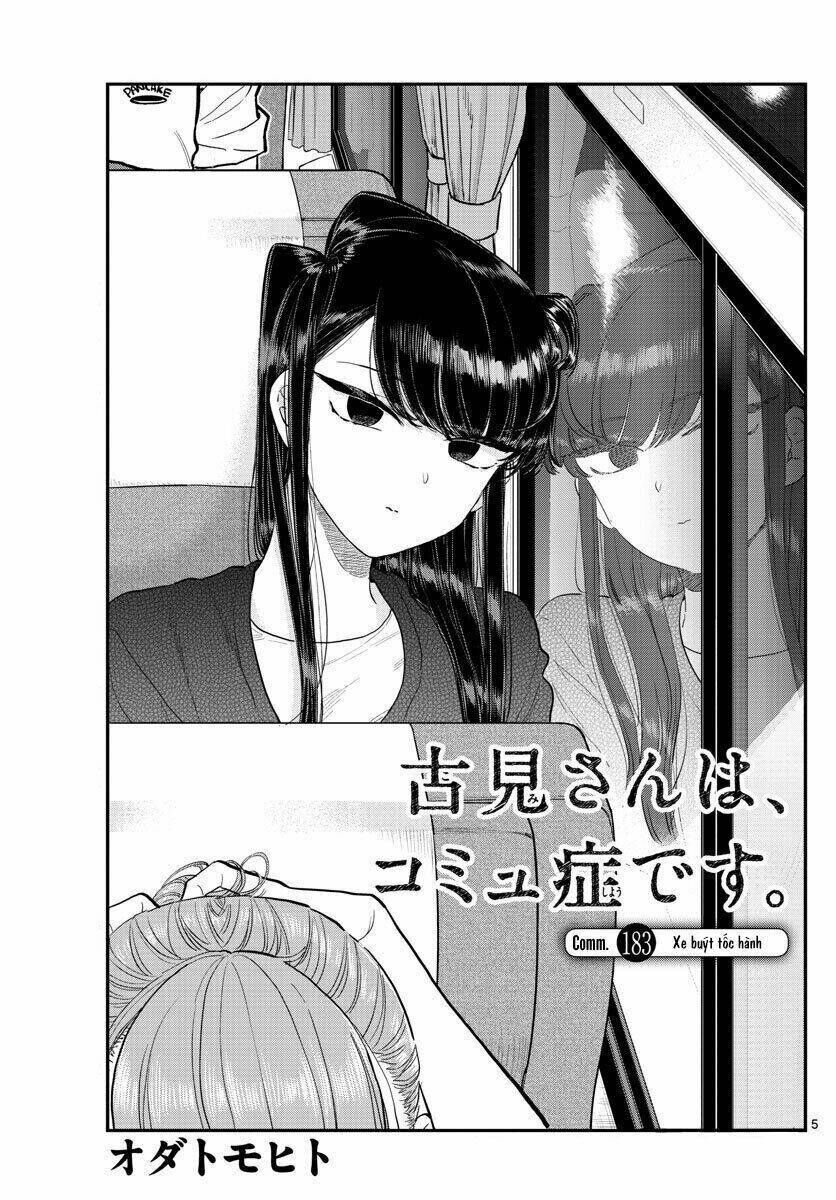 komi không thể giao tiếp chapter 183: - xe buýt tốc hành - Trang 2