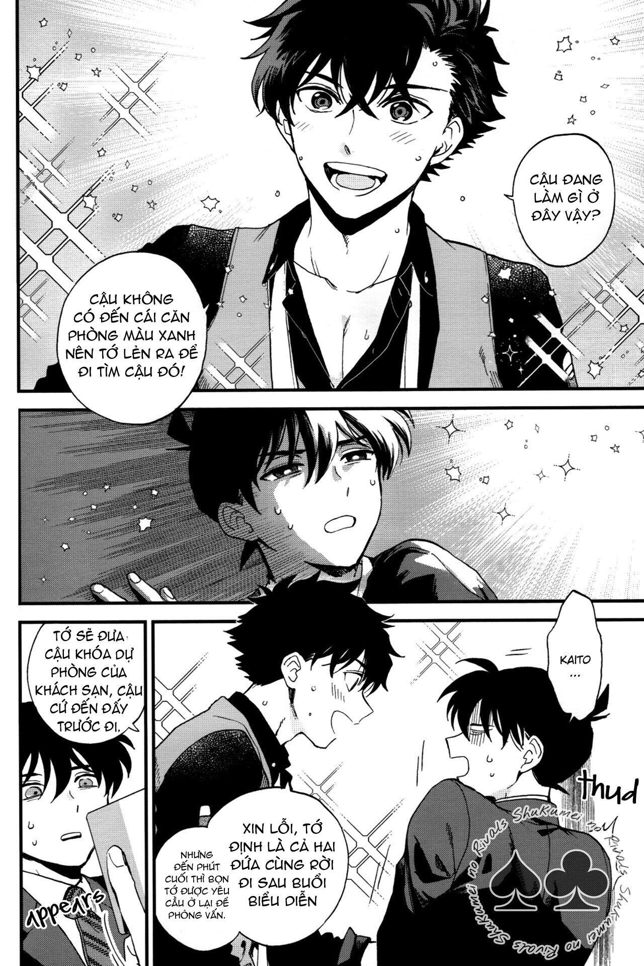 DJ Detective Conan Chapter 2 KaitoxShinichi - Trang 2