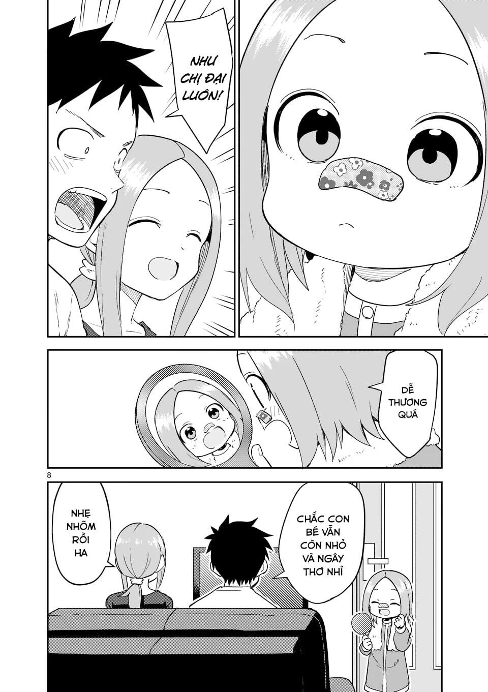 Karakai Jouzu no (Moto) Takagi-san Chapter 306 - Next Chapter 307