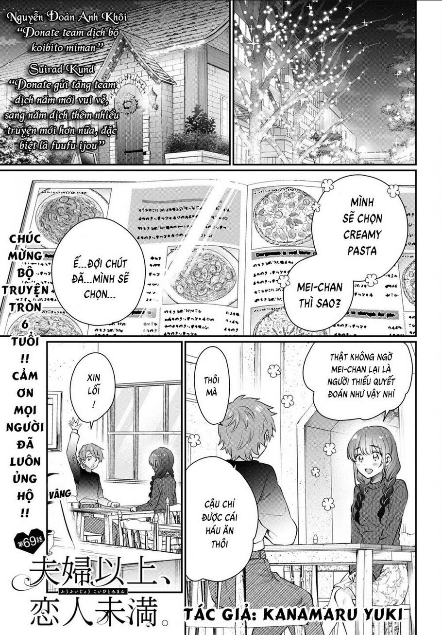 Fuufu Ijou, Koibito Miman Chapter 69 - Trang 1