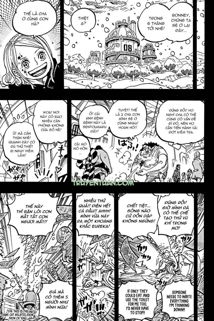 One Piece Chapter 1100 - Trang 2