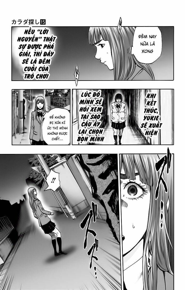 trò chơi tìm xác - karada sagashi chapter 131 - Trang 2