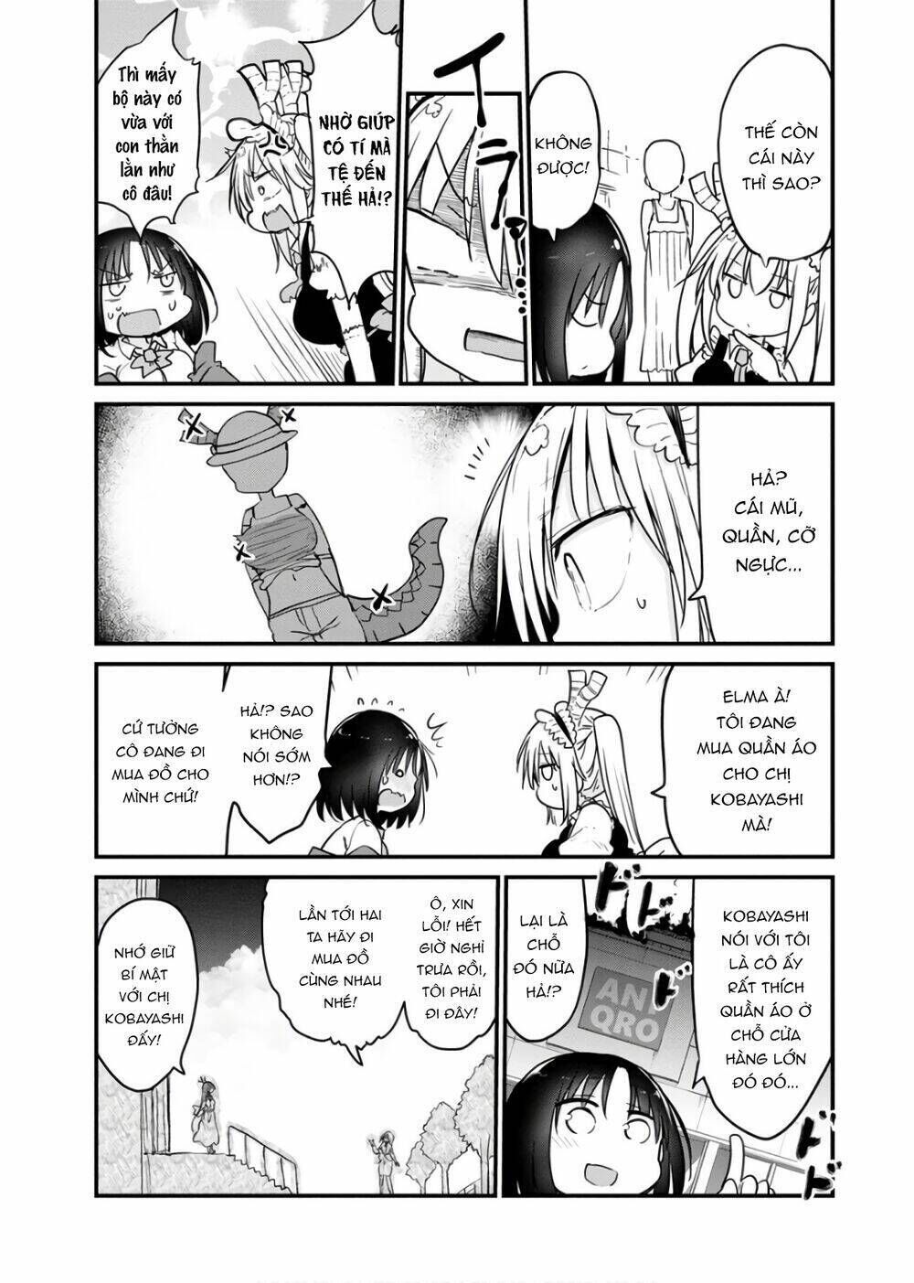 cuộc sống trả ơn của nàng rồng tohru! chapter 79: \"tooru và thời trang\" - Trang 2