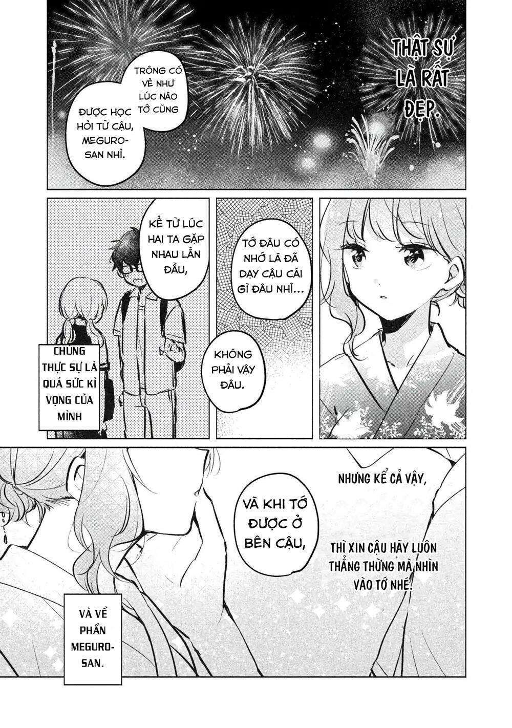 Đây Không Phải Lần Đầu Của Meguro-san Chapter 10 - Next Chapter 11