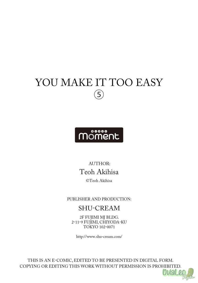 You make it too easy Chapter 5 - Trang 2