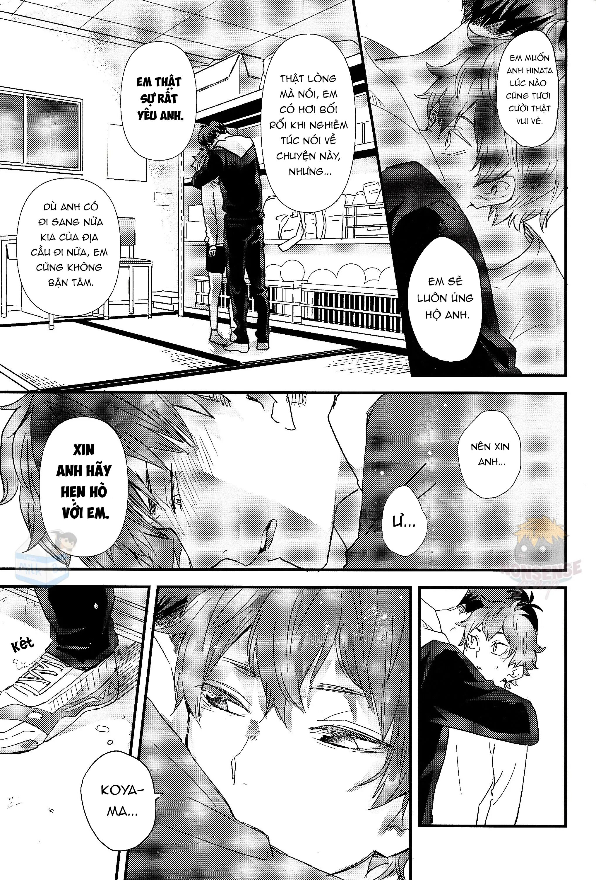 [KAGEHINA DOUJINSHI] - CÁ BƠI TRÊN TRỜI Chapter 2 - Trang 2