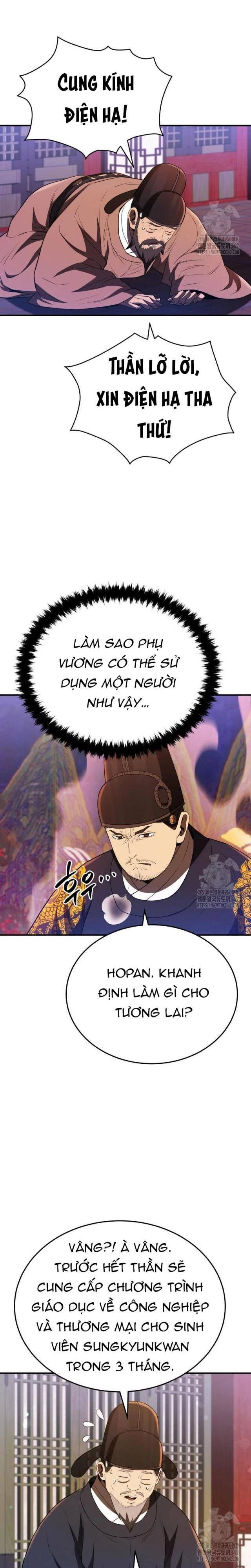 vương triều đen tối: joseon Chapter 50 - Trang 2