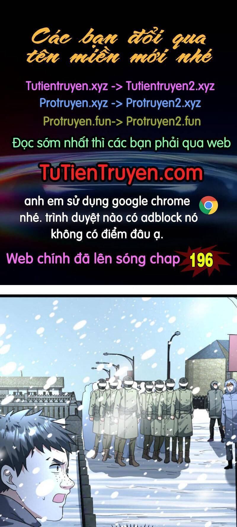 Đóng Băng Toàn Cầu: Tôi Gây Dựng Nên Phòng An Toàn Thời Tận Thế chương 195 - Trang 1