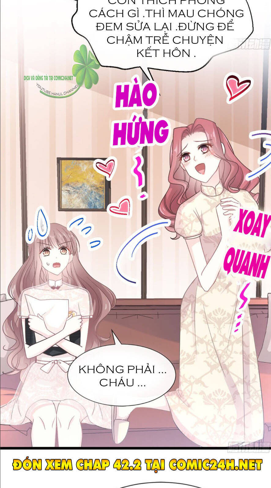 bá đạo tổng tài nhẹ nhàng yêu Chapter 42.1 - Trang 2