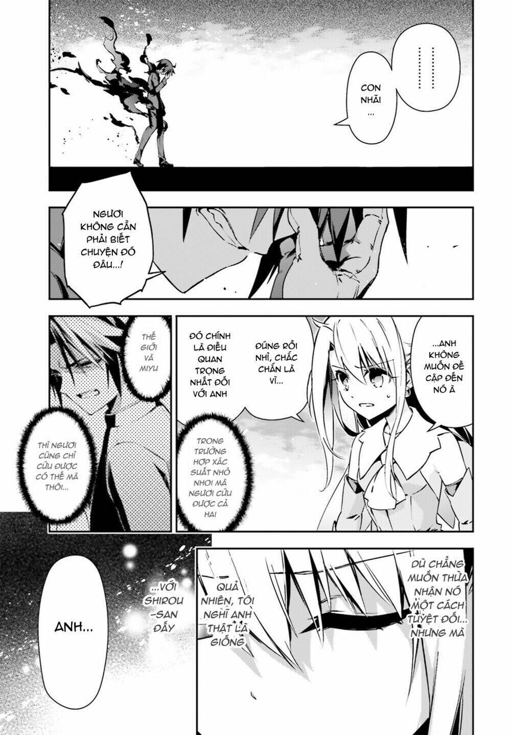 fate/kaleid liner prisma illya drei! chapter 52.2: phần sau - hãy cho tôi nghe câu - Trang 2