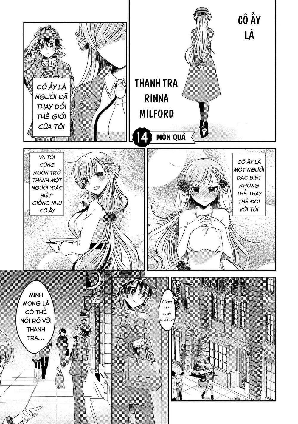 rinna keibu wa kokyuu ga dekinai chapter 14 - Trang 2