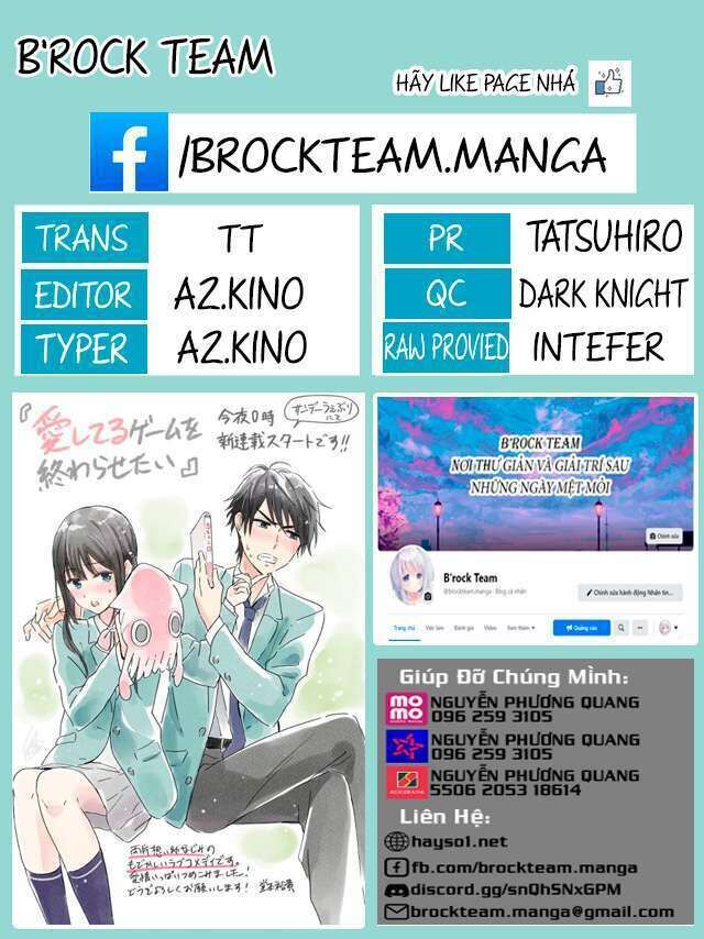 aishiteru game wo owarasetai chapter 6 - Trang 2