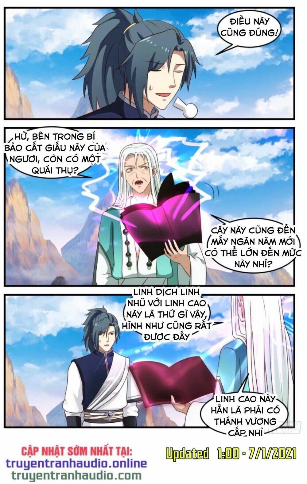 võ luyện đỉnh phong Chapter 883 - Trang 2