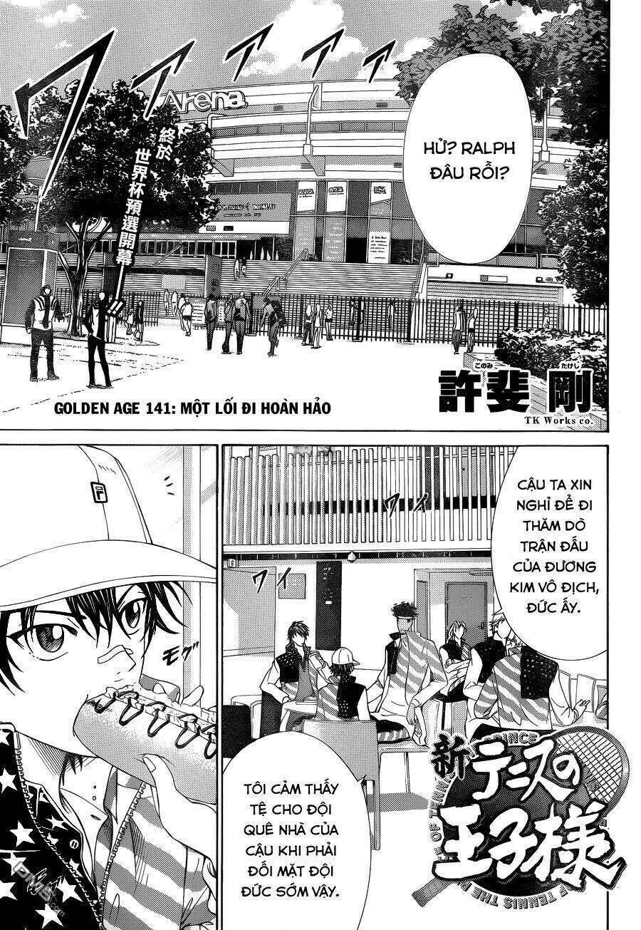 new prince of tennis chapter 141 - Trang 2