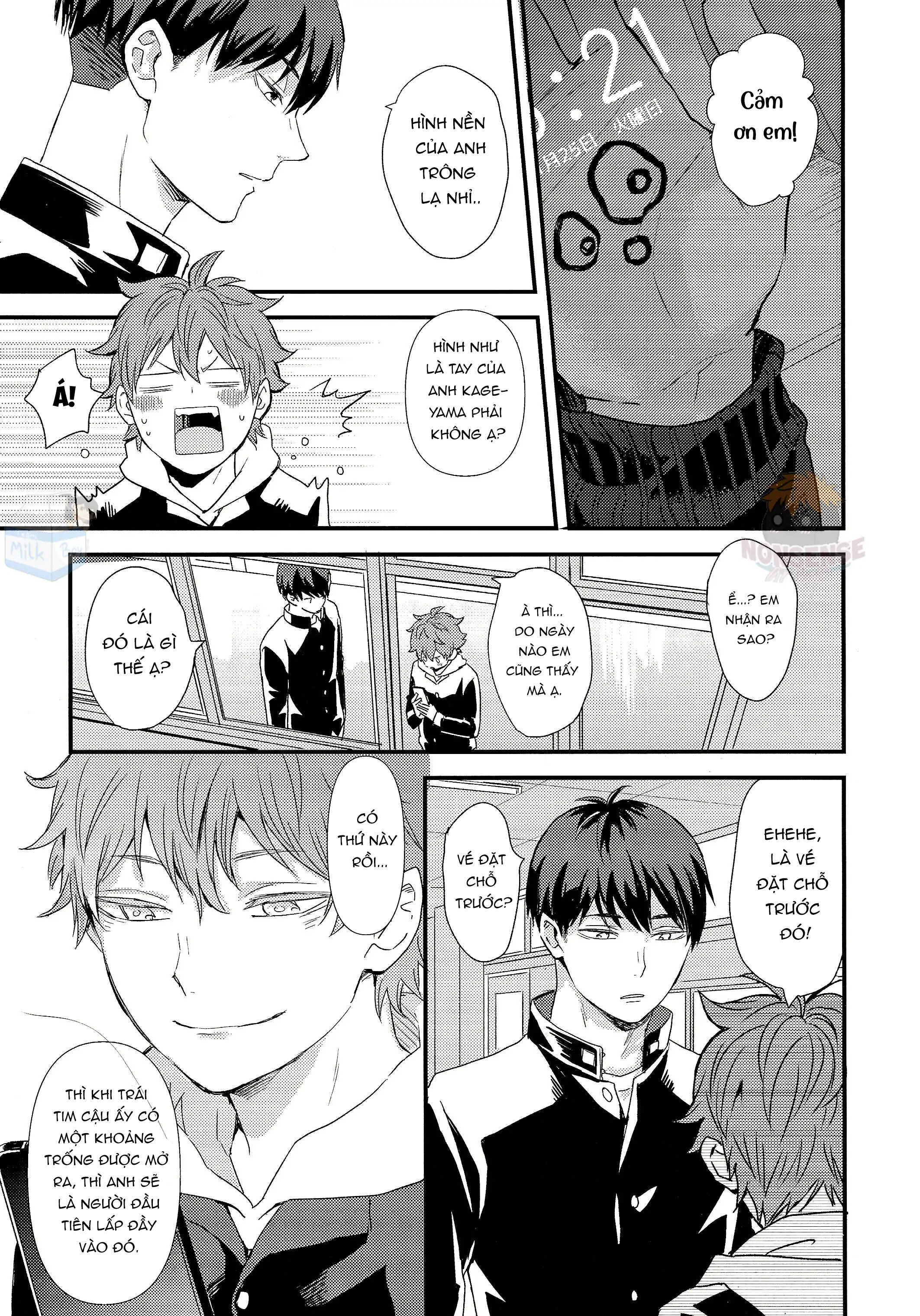 [KAGEHINA DOUJINSHI] - CÁ BƠI TRÊN TRỜI Chapter 2 - Trang 2