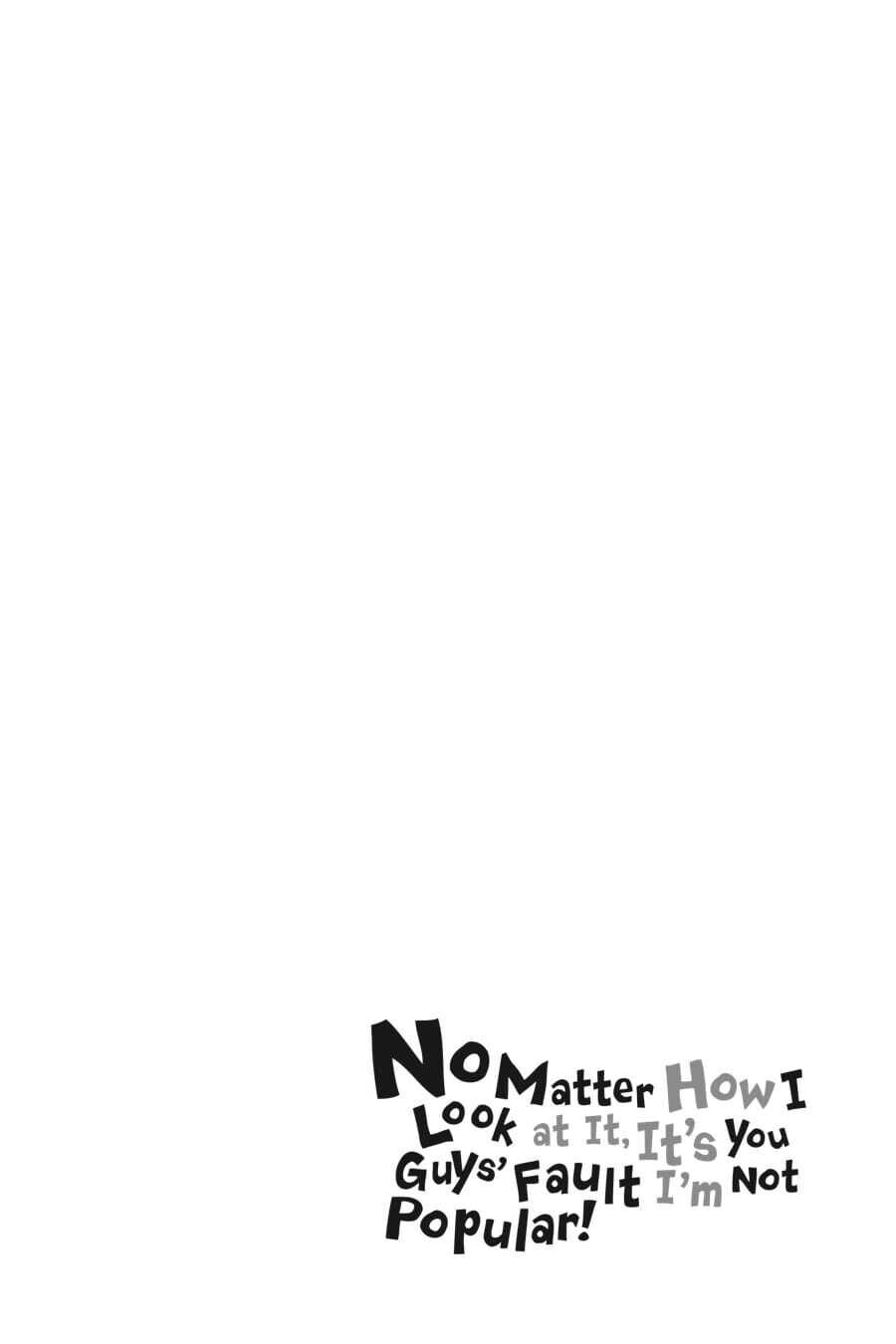 It's not my fault that i'm not popular! (WataMote) Chương 117 - Next Chapter 118