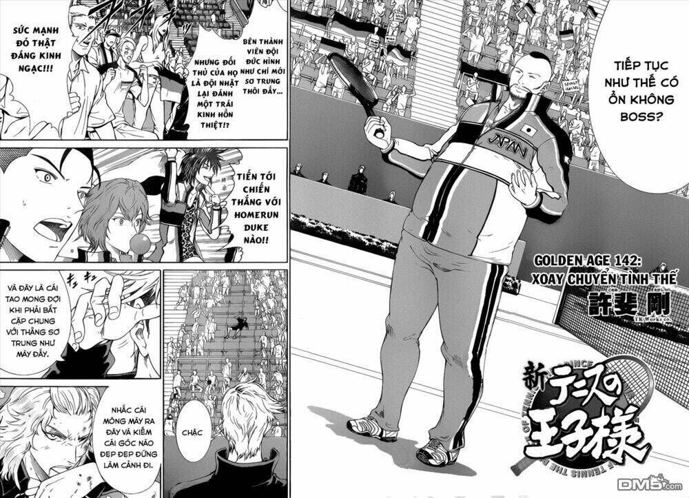 new prince of tennis chapter 142 - Trang 2