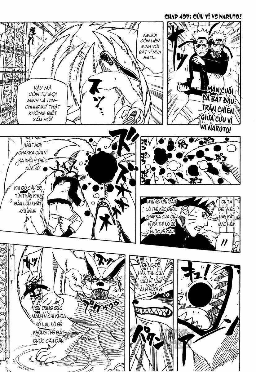 naruto - cửu vĩ hồ ly chapter 497 - Trang 2