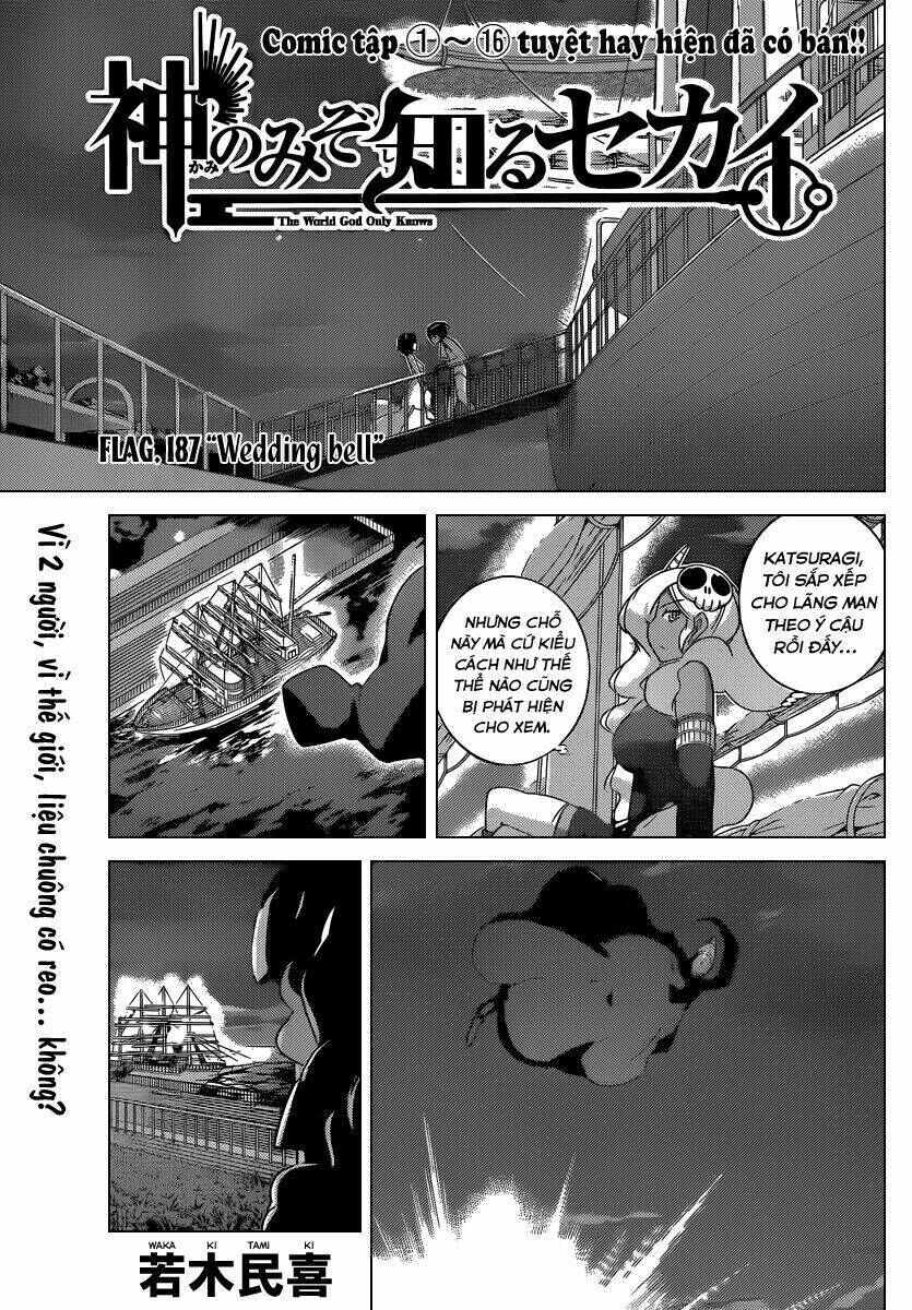 The World God Only Knows - Kami nomi zo Shiru Sekai Chapter 187 - Trang 1