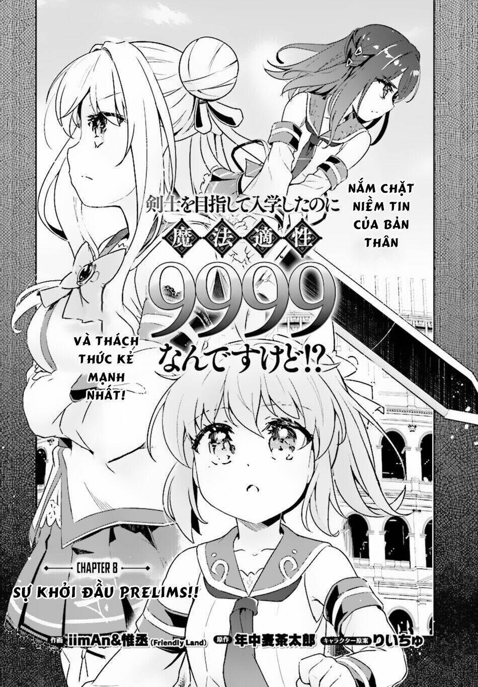 Kenshi O Mezashite Nyugaku Shitanoni Maho Tekisei 9999 Nandesukedo!? Chapter 8 - Trang 2