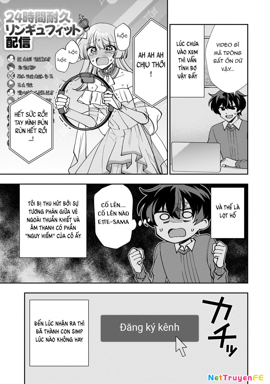 Net no "Oshi" to Real no "Oshi" ga Tonari ni Hikkoshite Kita Chapter 1 - Trang 2