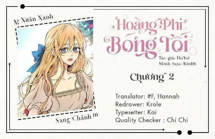 hoàng phi bóng tối chapter 2 - Trang 2