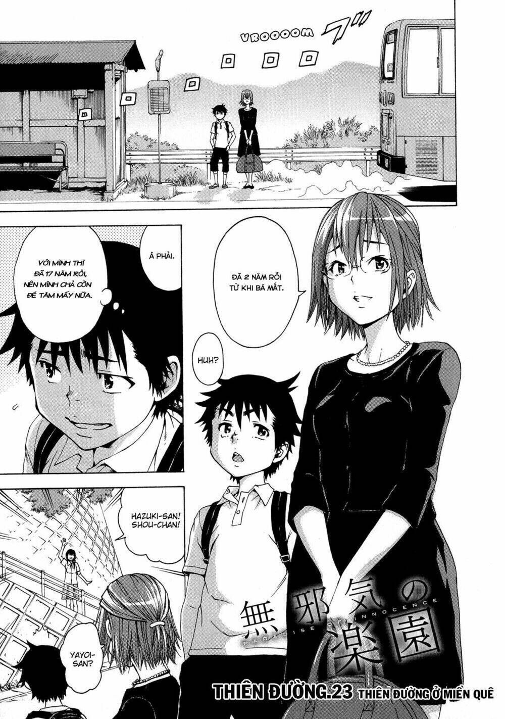 Mujaki no Rakuen Chapter 23 - Trang 2