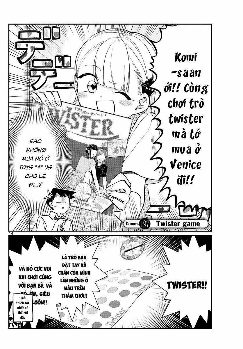 komi không thể giao tiếp chapter 197: twister game - Trang 2