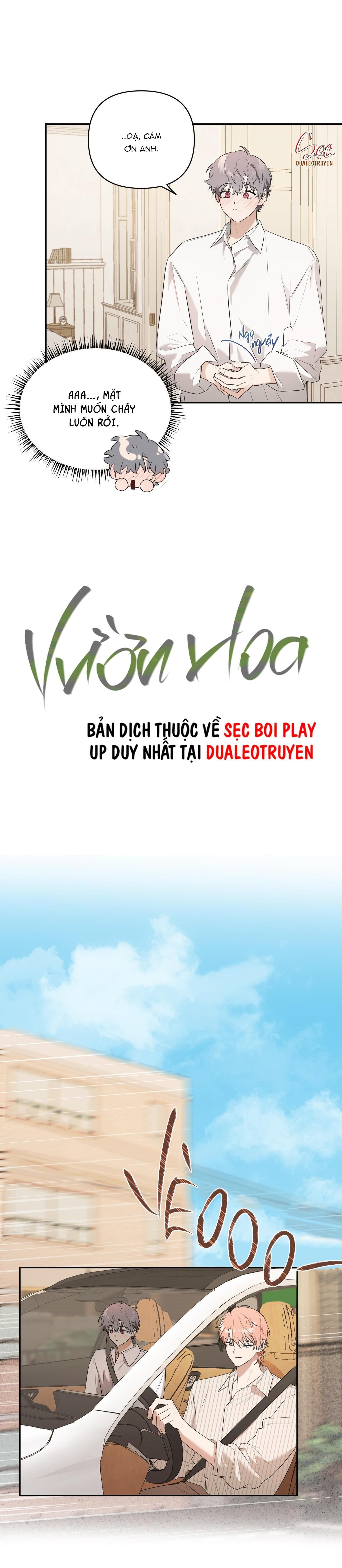 vườn hoa Chapter 18 - Trang 1