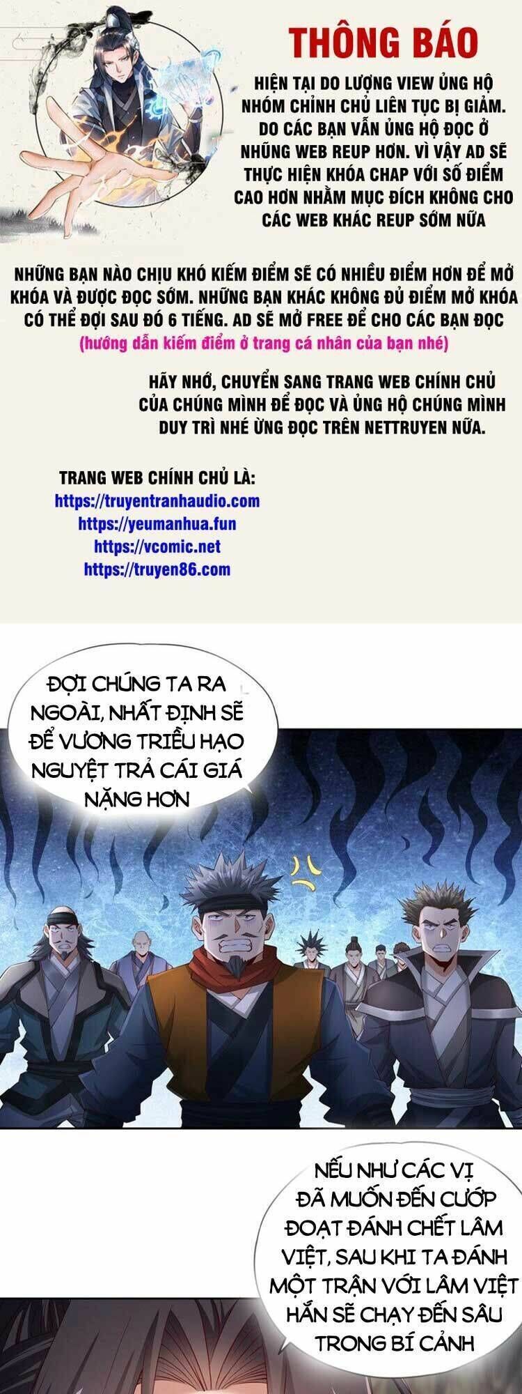 ta bị nhốt tại cùng một ngày mười vạn năm chapter 304 - Trang 2